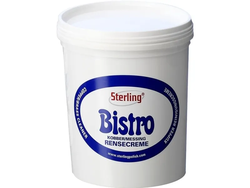 Pudsemiddel Bistro Kobber- og Messingpuds 1ltr,6 sp/krt