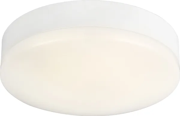 LED-Plafond Moon Basic 255, 3000K eller 4000K via DIP-switch. 880-900lm, Ra80, 4SDCM, 10W, IP44, 230V, On/Off. STANDARD