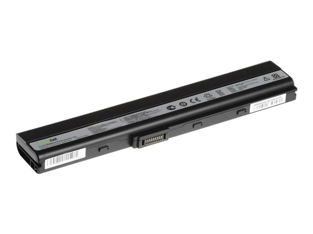 Green Cell - Batteri til bærbar PC (tilsvarer: ASUS A32-K52) - litiumion - 6-cellers - 4400 mAh - svart - for ASUS A52  K52  X52