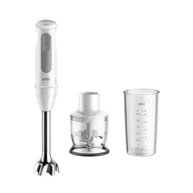 Braun MultiQuick 5 MQ 50201 M, Stav Mikser, Pulsfunksjon, 1,2 m, 1000 W, Hvit