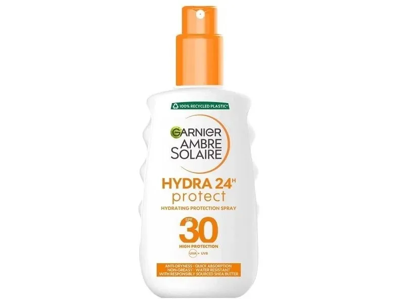 GARNIER Ambre Solaire Hydra 24 Protect SPF30 solkrem spray 150 ml