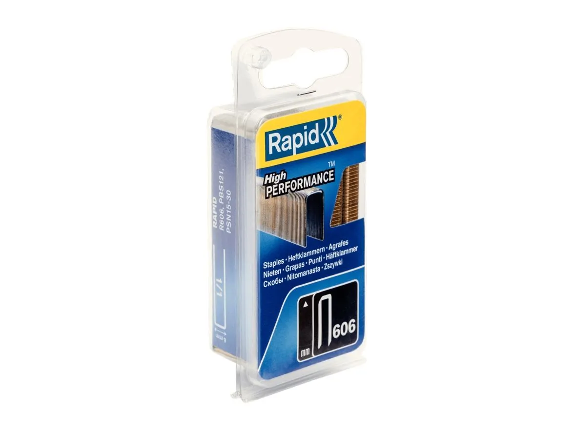 Rapid 40109527, Pakke med stifter, 1,2 cm, 1200 stifter, R606, PBS121