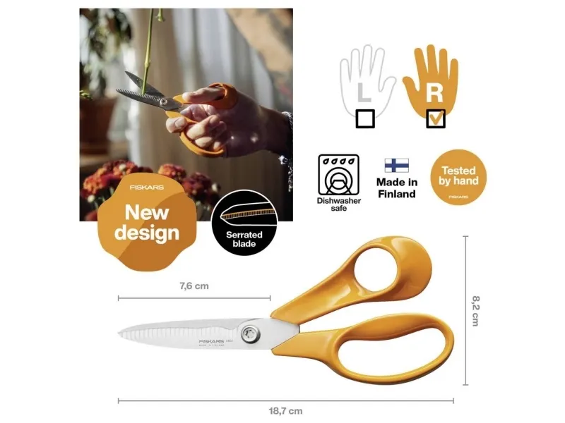 Fiskars 1075052 hagesaks 180 mm (1075052)