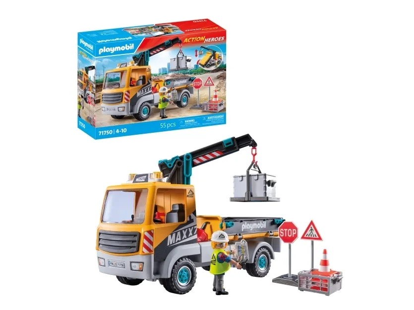 Playmobil Action 71750, Bomkran, 4 år, Flerfarget, Plast