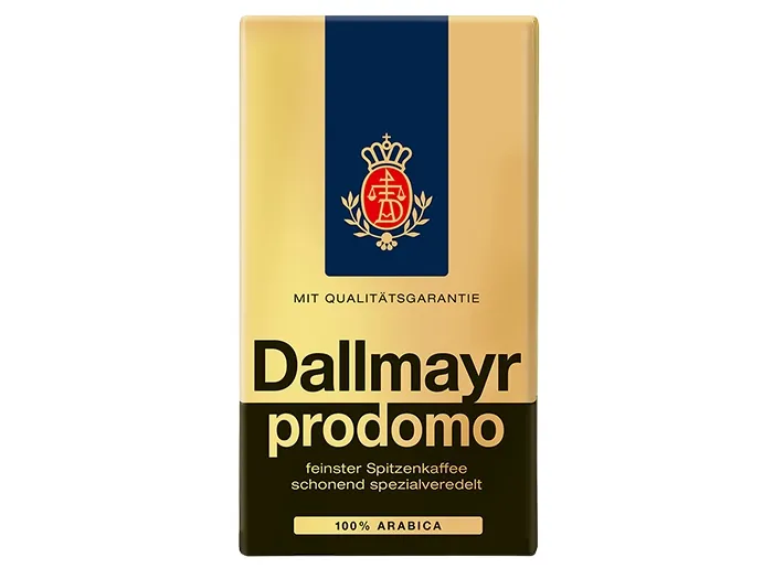 Dallmayr Prodomo 500g, 500 g, Americano, Espresso, Middels brent, 1 stykker, Veske