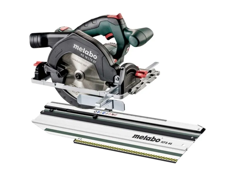 Batteridrevet hånd-sirkelsag METABO KS 18 LTX 57 SET 18V uten batteri - SOLO