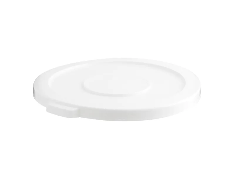 Låg, Rubbermaid Brute, 4,4cm, Ø50,5cm, hvid, plast