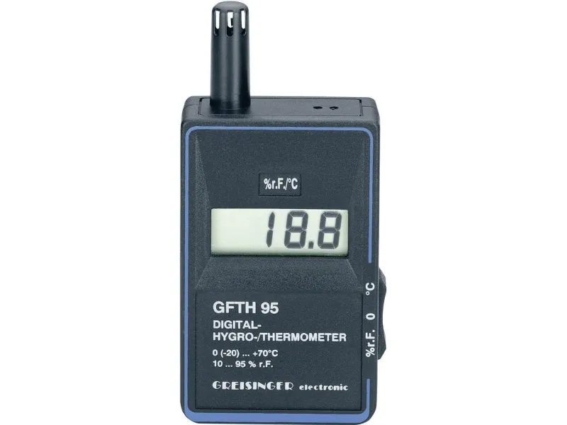 Greisinger GFTH 95 luftfuktighetsmåler (hygrometer) 10 % rF, 95 % rF