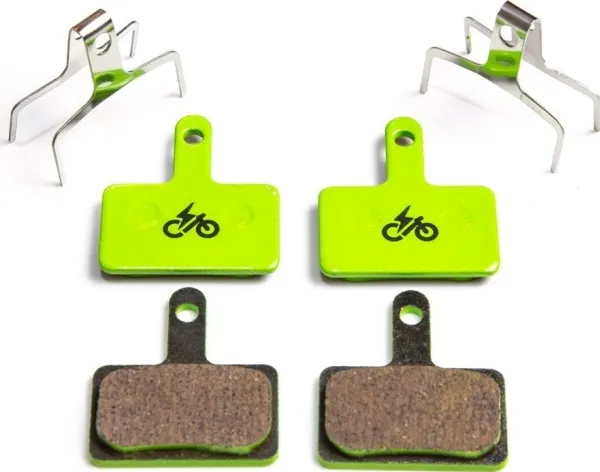 Clarks skivebremsklosser til elsykkel Shimano/Tektro &TRP (Shimano Deore BR-M515, M475, M525, M465, M495. Tektro Draco, Dorado, Orion, Auriga, Aquilla.)