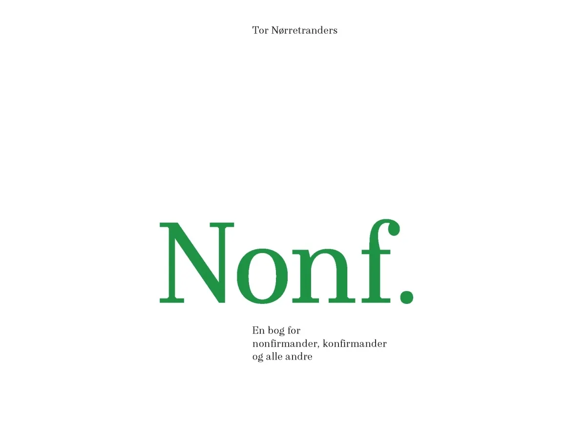 Nonf. | Tor Nørretranders | Språk: Dansk