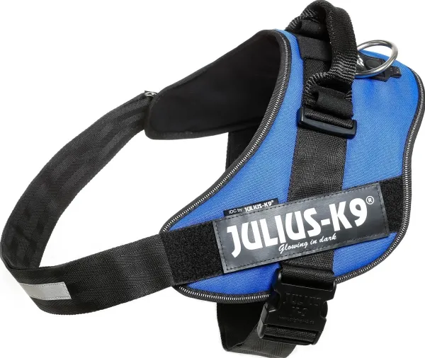 Julius-K9 K9 IDC sele, str.: 4, blå 96-138 cm