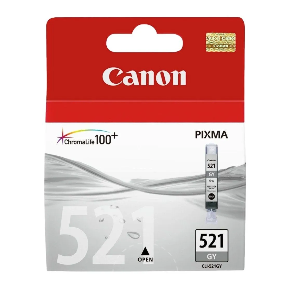 Canon CLI-521GY - 9 ml - grå - original - blekkbeholder - for PIXMA MP980, MP990