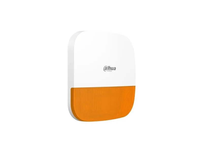 Dahua Technology DHI-ARA13-W2(868) orange, Oransje, Hvit, Akrylonitril-butadien-styren (ABS), Polykarbonat (PC), 868.6 MHz, IP65, 12 V, CR123A