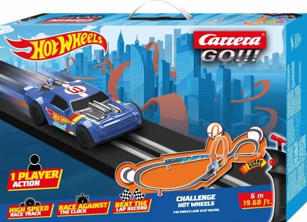 Carrera-bane Hot Wheels 6,0 m 20068000