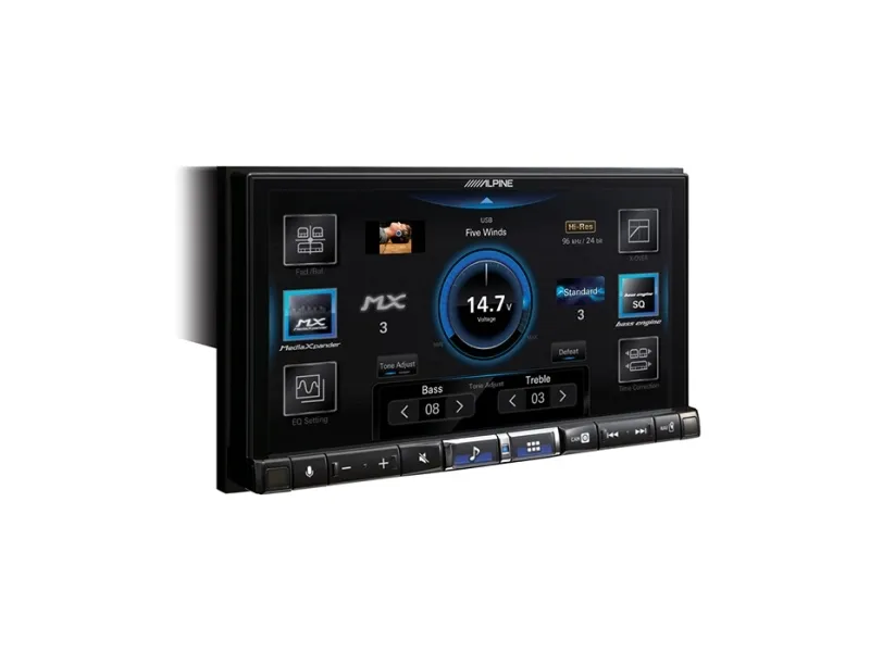 Alpine ILX-705DM Trådløs Apple Carplay 2-DIN 7