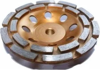 Mar-Pol Diamantskive 125 mm for sliping av betong M14, 2 segmenter (MZ08787)
