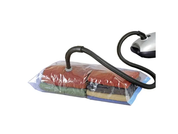 WENKO 3792720100, Myk klesoppbevaringsbag, Gjennomsiktig, Polyamid, Polyethylen, Glidelås, 56 cm, 90 cm