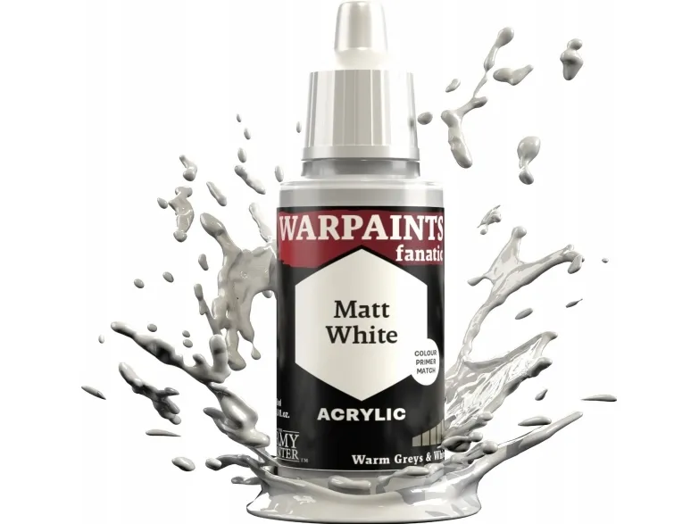 Army Painter Army Painters fanatiske krigsmaling: Matt White