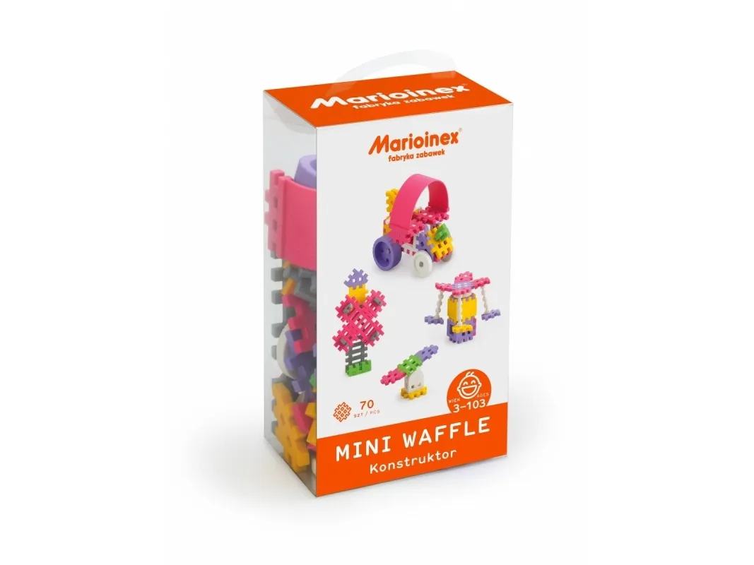 Marioinex mini waffle 70 deler konstruktionssett