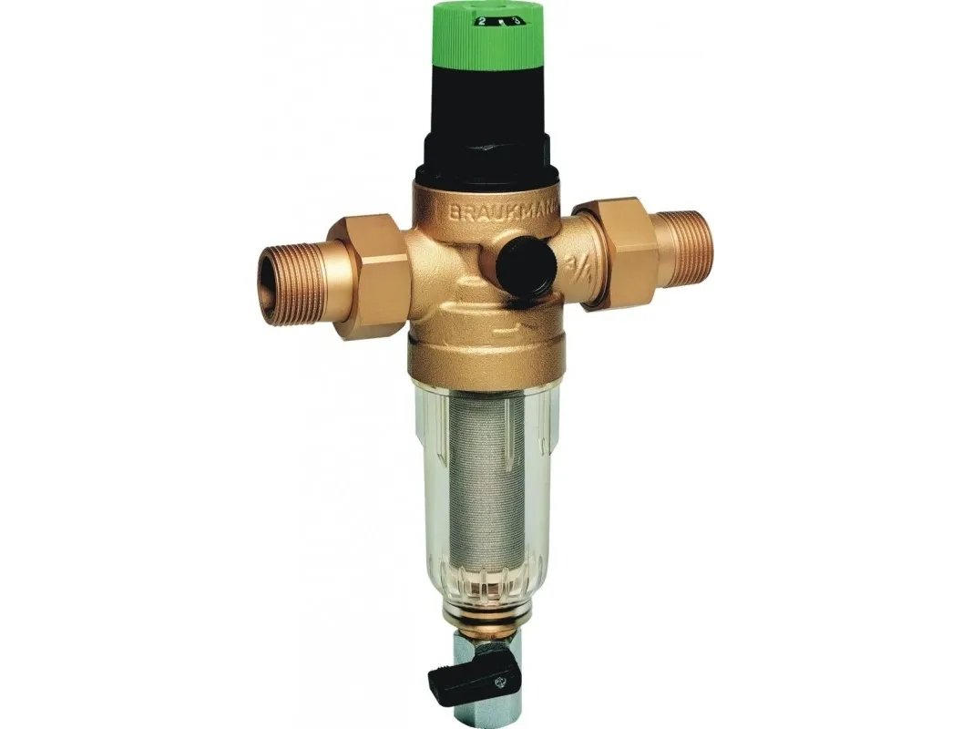 Honeywell FK06-3/4AA Mini-Plus filter med 3/4 trykkregulator og spyling