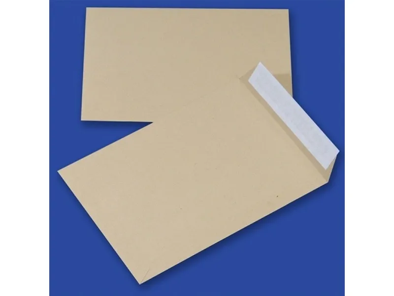 Office Products konvolutter med silikonrem HK B5 176x250 mm 90 g/m² brune 10 stk