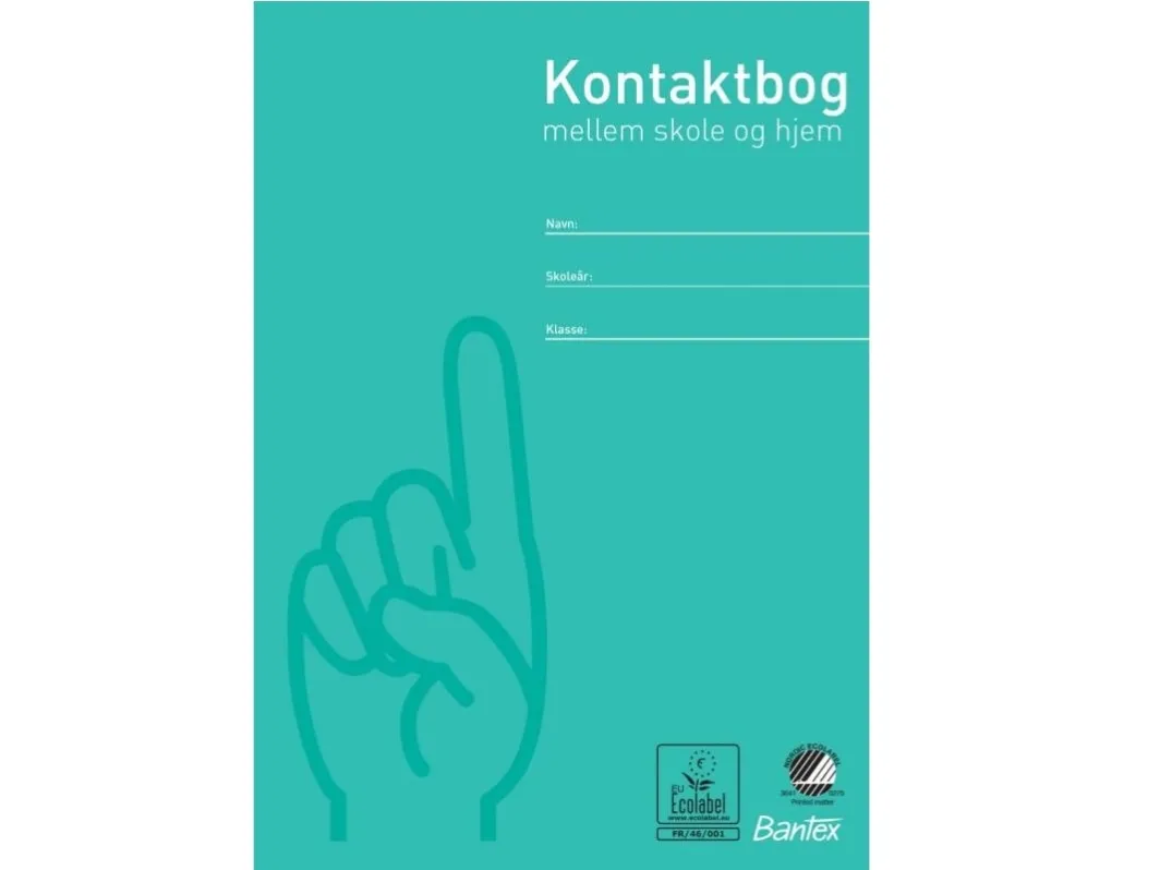 Kontaktbog Bantex A6 med 32 sider