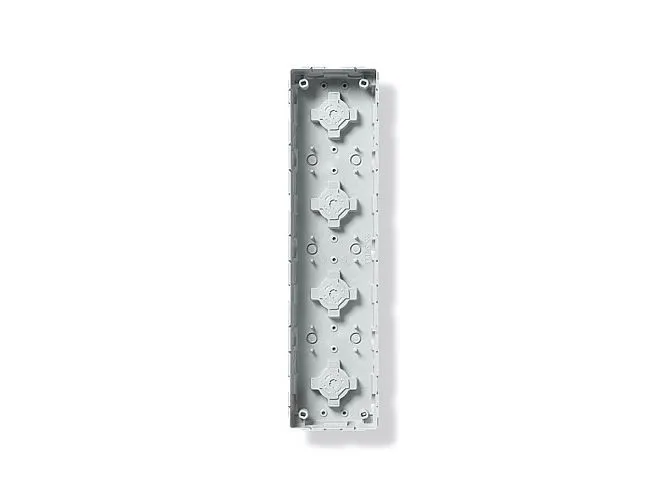 Siedle GU 611-4/1-0, Flush mount box, Grå, Siedle, Plastikk, Overflate, 100 mm