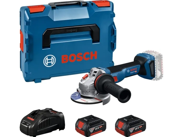 Bosch GWS 18V-11, 9000 RPM, 12,5 cm, Batteri, 5 Ah, 1,7 kg
