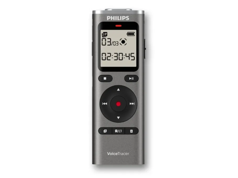 Diktofonas Philips DVT1170 8 GB su USB-C-minne + minnekortspor