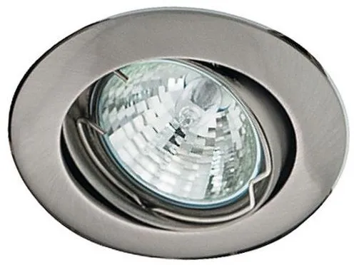 Innfelte takspot Candellux halogen 1x50W GU5.3 MR16 satin UO-02 SN (2220537)