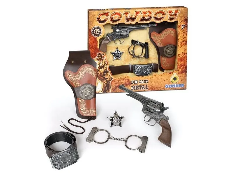 GONHER 235/0 Cowboy-sett, 5 deler