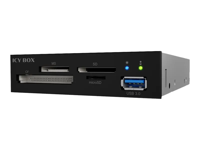 ICY BOX IB-872-i3 - Kortleser - 3,5 (MS, microSD, CFast Card) - USB 3.0