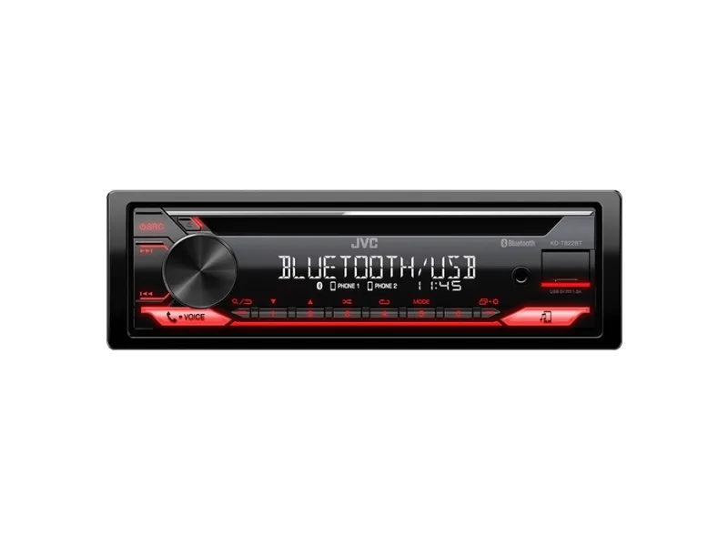 JVC KD-T822BT Bilradio med Bluetooth - 1-DIN