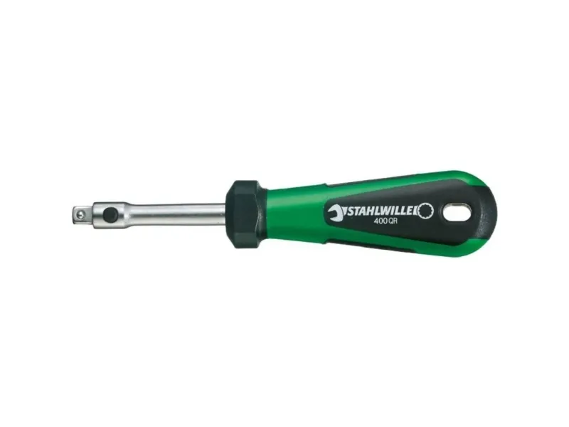 STAHLWILLE 400QR PLUG-IN HANDLE 1/4 INCH WITH QUICK RELEASE 11051010 Plug-in handle drive 1/4 (6,3 mm) 1 stk.
