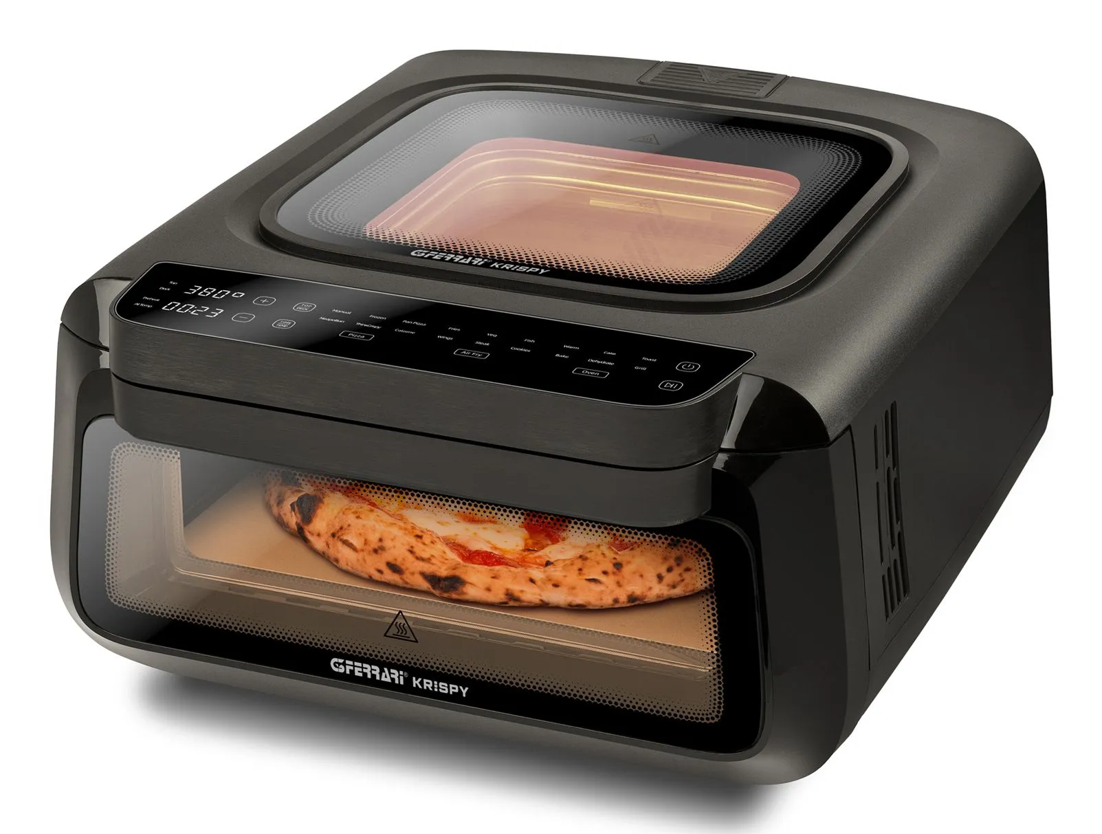 G3 Ferrari G10225, 1 pizza(er), Svart, Digitalt, 380 °C, 40 - 380 °C, 1,65 timer