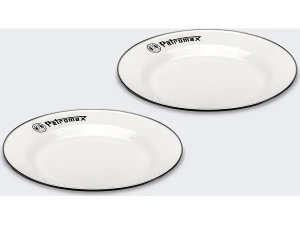 Petromax emaljerte tallerkener Petromax 26 cm 2 stk WHITE