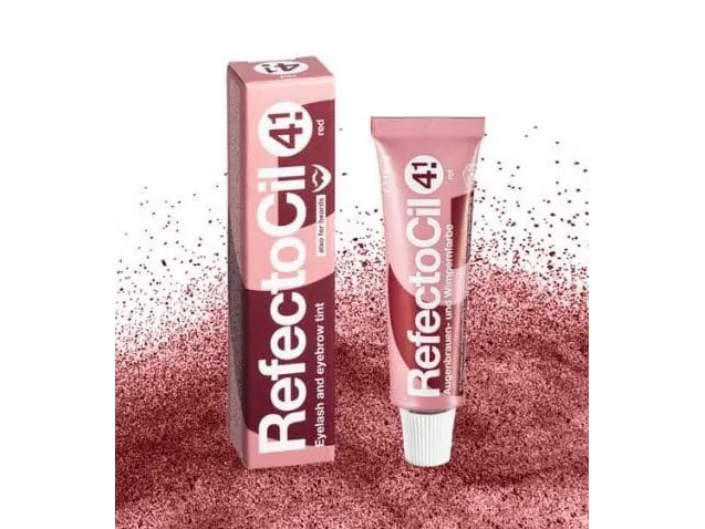 Refectocil Eyelash And Eyebrow Tint Eyelash And Eyebrow Color 15 Ml 41 Red