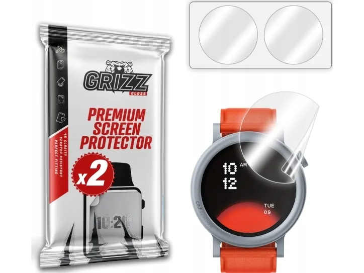GrizzGlass keramisk film for Nothing CMF Watch Pro 2