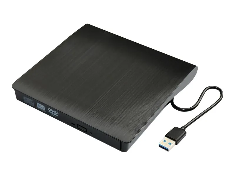 CoreParts - Platestasjon - DVD-RW - 8x - USB 3.2 Gen 1 - ekstern - sølv