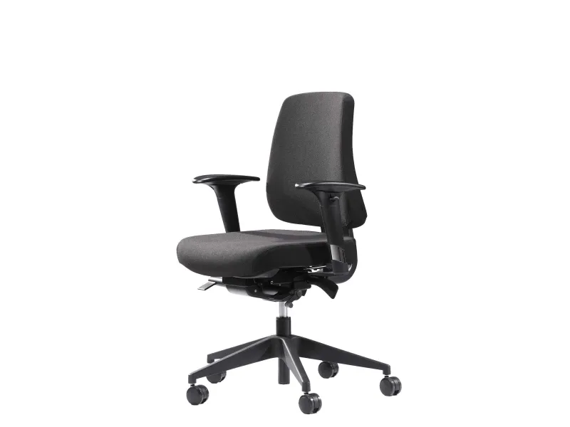 Canadian Ergo CE 01 kontorstol svart - ekskl. armlener