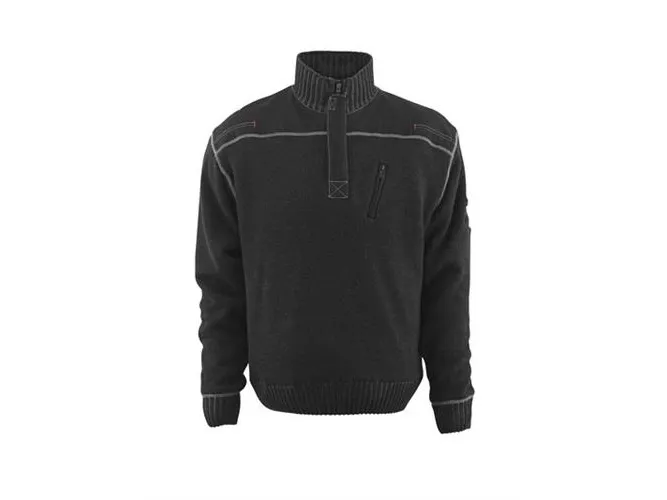 Striktrøje Naxos 50354-835 sort XL