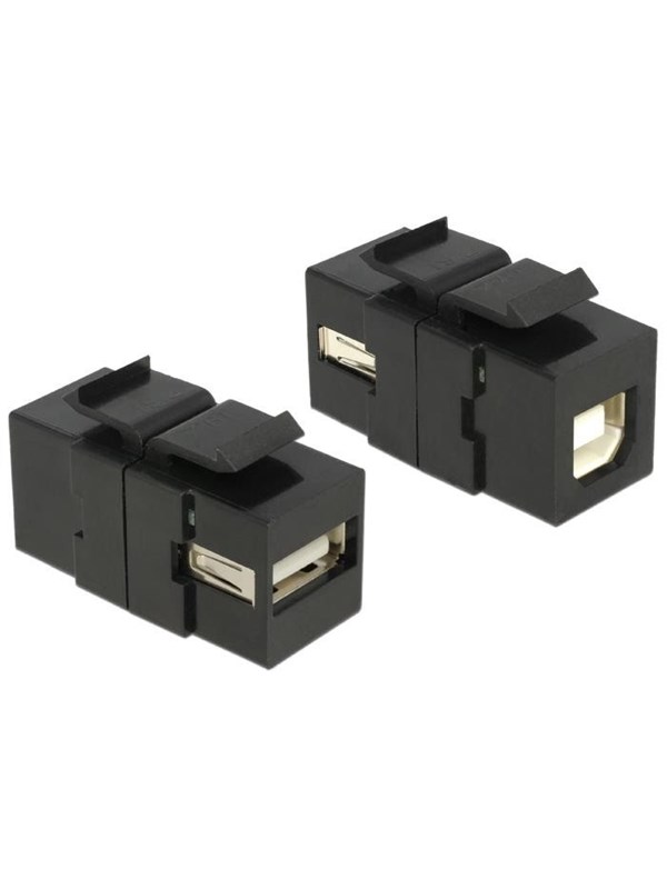 DeLOCK Keystone Module USB 2.0 A Female > USB 2.0 B Female
