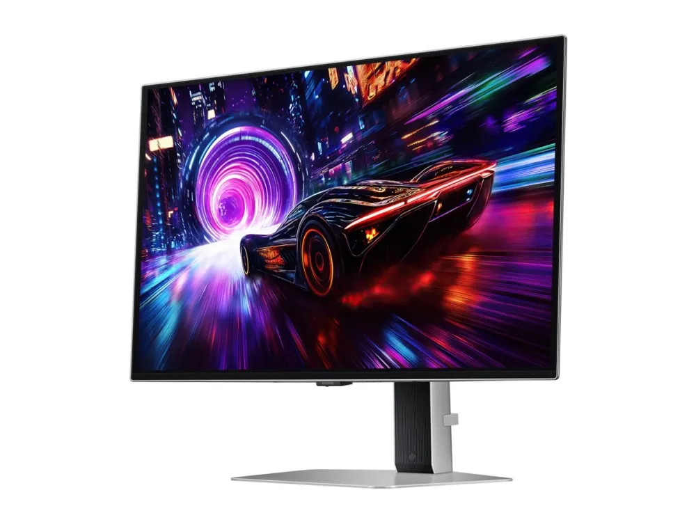 Samsung Odyssey OLED G8 S27FG810SU - G81SF Series - OLED-skjerm - gaming - 27 - 3840 x 2160 4K UHD (2160p) @ 240 Hz - 250 cd/m² - 1000000:1 - DisplayHDR 400 True Black - 0.03 ms - 2xHDMI, DisplayPort - sølv