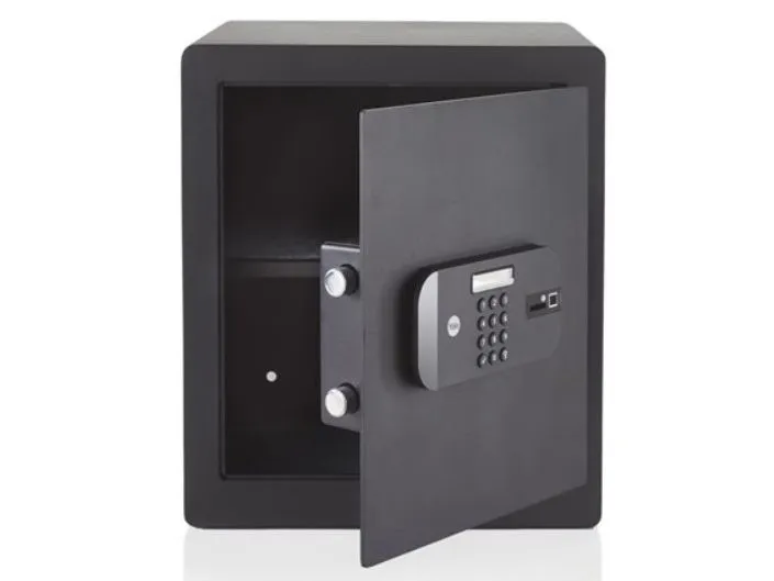 Yale YSFB/400/EB1, Bærbar safe, Sort, Kode, Fingeravtrykksleser, 38,5 l, 350 mm, 340 mm
