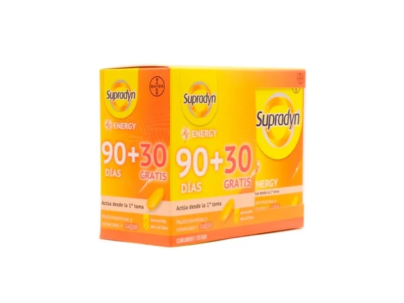 Supradyn Energy 90 tabletter + gave 30 tabletter