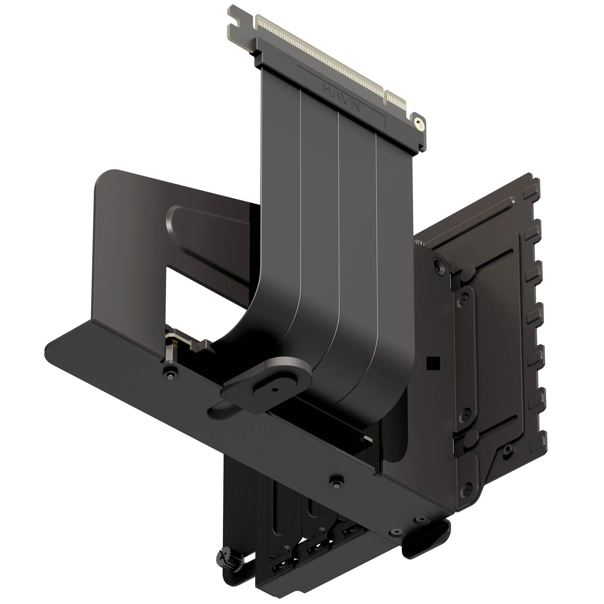 Jacobelc HAVN HS 420 Vertikal GPU-holder - svart (HVN-AS-HS420-08-VGP)