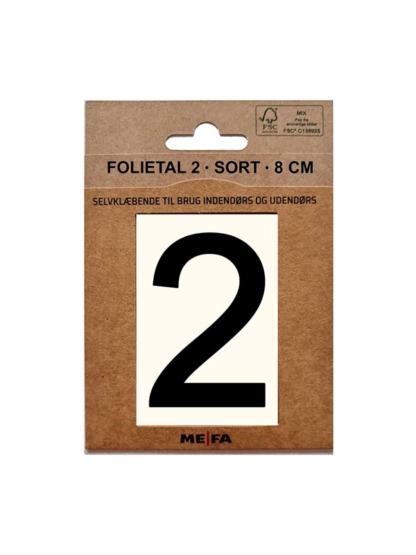 MEFA Foil number 2 Black