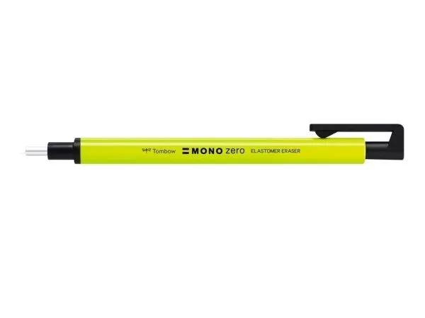Tombow Mono Zero Neon Yellow viskelær (EH-KUR53)