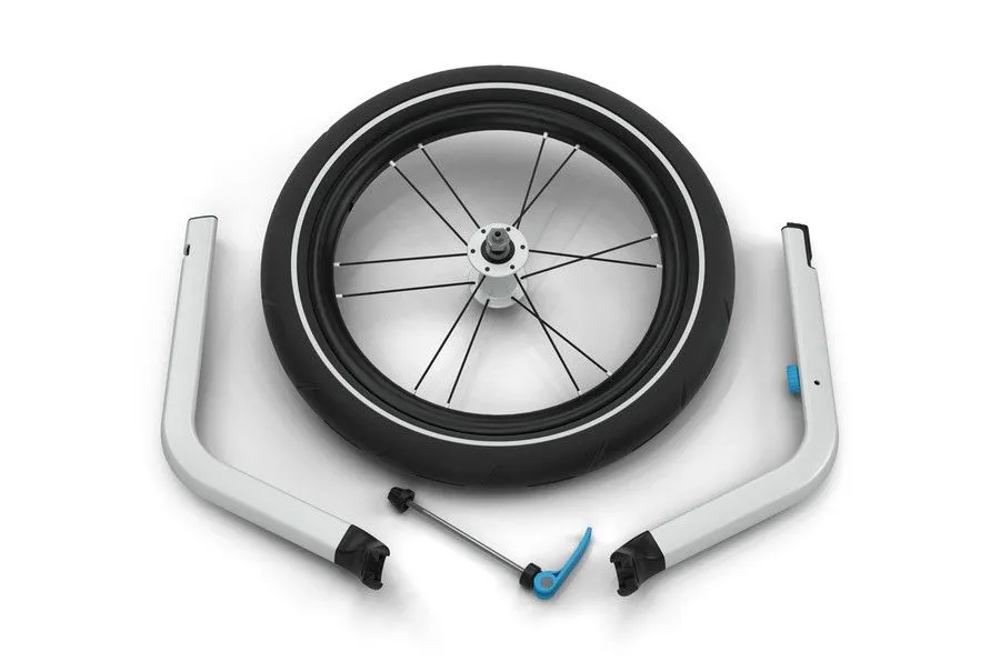 Thule 20201301, Forhjul, Oppblåsbare hjul, Sort, Grå, Thule Sport 1, 1 hjul
