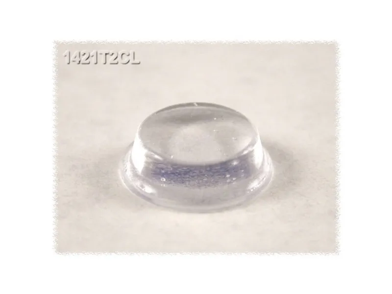 Hammond Electronics 1421T2CL Chassisbase Selvklebende, rund Natur (Ø x H) 12,7 mm x 3,5 mm 24 stk